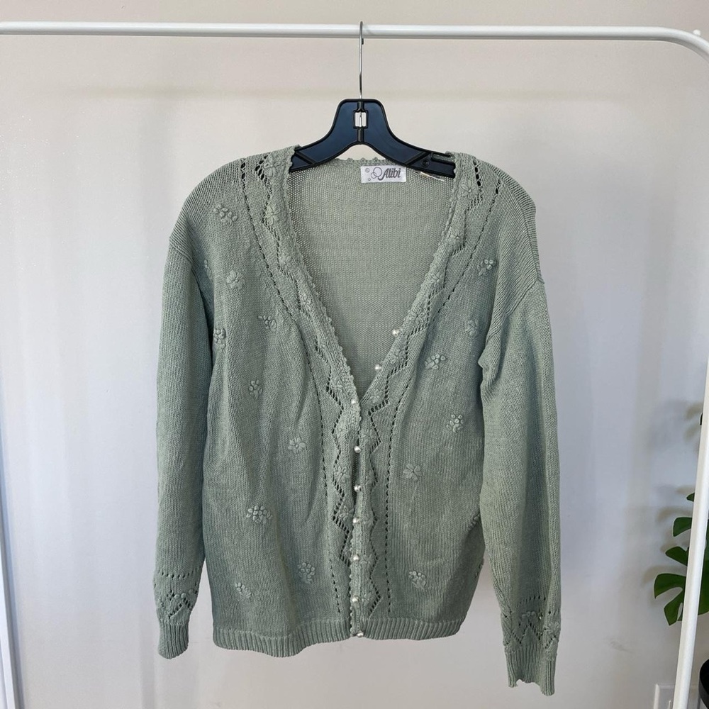Vintage Crochet Cardigan